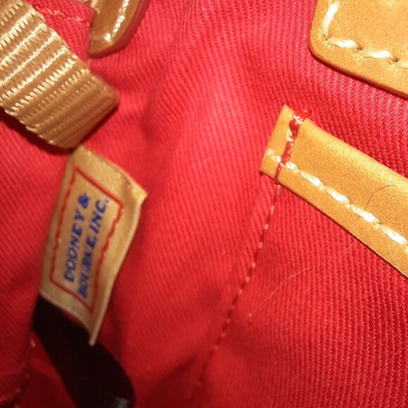 Dooney & Bourke Bitsy Bag NWT Dooney Bourke Red and White Striped Bitsy Bag - Picture 10 of 14
